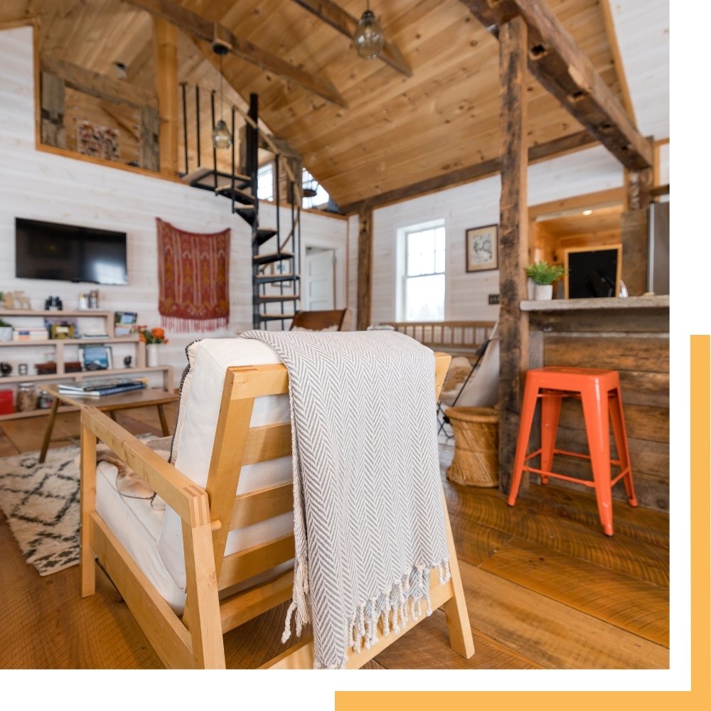 Fresh and welcoming Airbnb bedroom cleaned by 5S Clean Up for hosts in Minneapolis, St. Paul, and surrounding Twin Cities suburbs