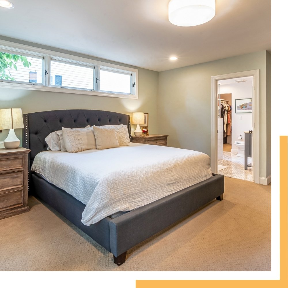 Clean and organized bedroom professionally cleaned by 5S Clean Up in Minneapolis, St. Paul, and surrounding Twin Cities suburbs
